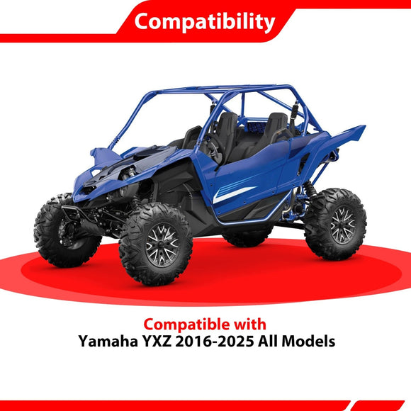 2016 - 2025 Yamaha YXZ UTV Reinforced Steel Front Winch Mounting Plate - WeiSen - 80106044