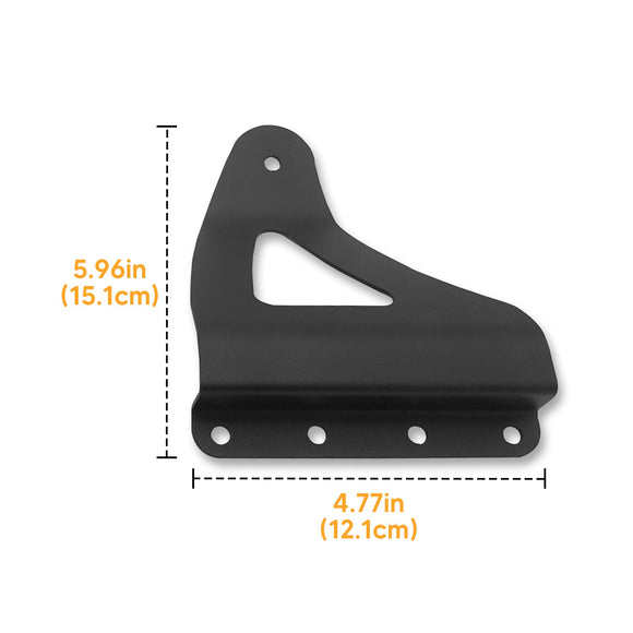 2016+ Can - Am Defender Maverick Pro - Fit Cage 52" LED Light Bar Upper Roof Brackets - WeiSen - ZT176 - L13 - W2+WI008