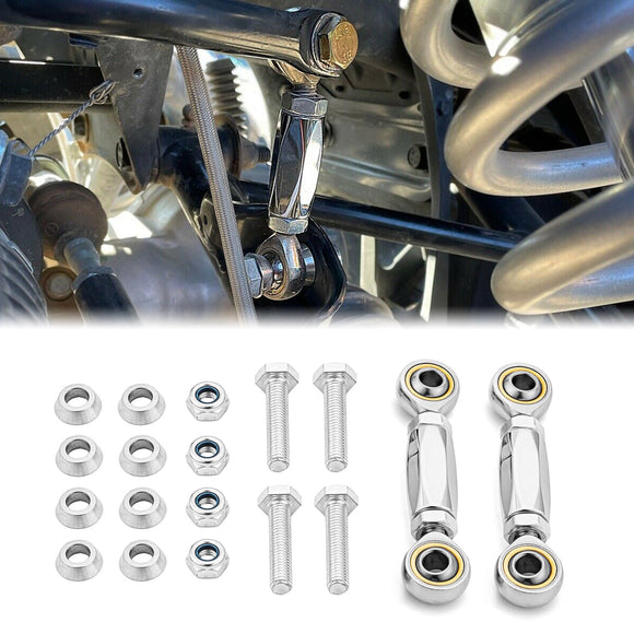 2017 - 2018 Can Am Maverick X3 Aluminum Front Sway Bar Stabilizer Links - WeiSen - 80402001