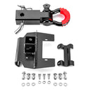 2017 - 2021 Honda Pioneer 1000 LE / 1000 - 5 LE 2inch Front Receiver Hitch & Shackle Hitch Receiver - WeiSen - 80107013+70304017