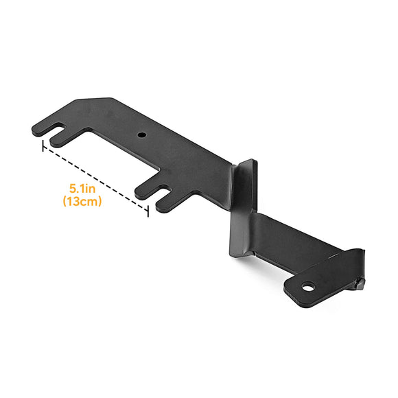 2017 - 2022 Ford F - 250 F - 350 F - 450 F - 550 Super Duty Hood Hinge 3" White & Amber Strobe LED Ditch Light Pod Kit - WeiSen - 70104022+70201007