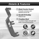 2017 - 2022 Ford F - 250 F - 350 F - 450 F - 550 Super Duty Hood Hinge Light Mount Bracket - WeiSen - ZT241