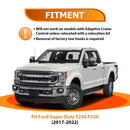 2017 - 2022 Ford Superduty F250 F350 Steel Front Bumper Curved 40" - 42” Light Bar Mounting Bracket - WeiSen - 70102061