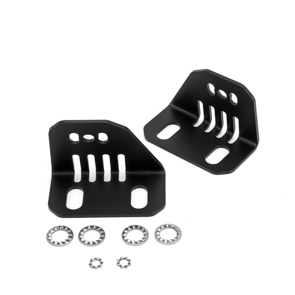 2017 - 2022 Ford Superduty F250 F350 Steel Front Bumper Curved 40" - 42” Light Bar Mounting Bracket - WeiSen - 70102061