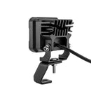 2017 - 2023 Ford F - 150 /F150 Raptor Hood Hinge 3" White & Amber Strobe LED Ditch Light Pod Kit - WeiSen - 70104014+70201007