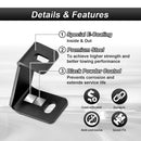 2017 - 2023 Ford F150/F150 Raptor Side Pillar LED Light Pod Hood Ditch Mounting Bracket - WeiSen - 70104014