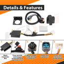 2017 - 2025 2nd Gen Honda Ridgeline Plug & Play 7 - Way RV Blade Trailer Wiring Harness - WeiSen - 70206040