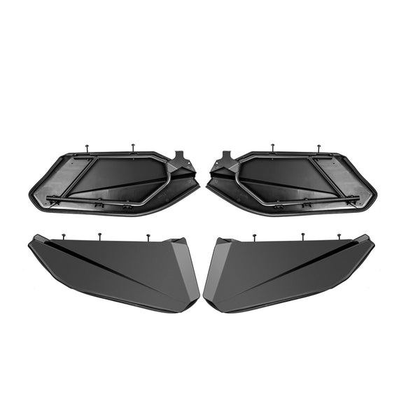 2017 - 2024 Can - Am Maverick X3 4 Doors Front & Rear Lower Half Door | Injection Molded & Steel Frame - WeiSen - 80307013