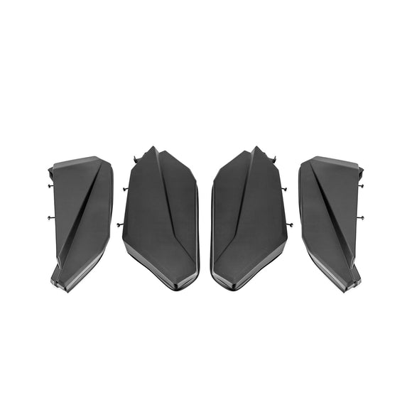 2017 - 2024 Can - Am Maverick X3 4 Doors Front & Rear Lower Half Door | Injection Molded & Steel Frame - WeiSen - 80307013