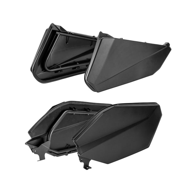 2017 - 2024 Can - Am Maverick X3 4 Doors Front & Rear Lower Half Door | Injection Molded & Steel Frame - WeiSen - 80307013