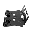 2017 - 2024 Ford F - 150/F - 250/F - 350/F - 450/F - 550 Heavy Duty Steel Magnetic Light Bar Cab Mounting Bracket - WeiSen - 70105006