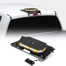 2017 - 2024 Ford F - 150/F - 250/F - 350/F - 450/F - 550 Roof Top Emergency Light Strobe Light Bar w/ Magnetic Mounting Bracket - WeiSen - 70105007