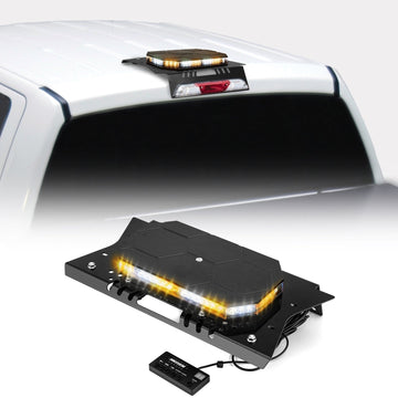 2017 - 2024 Ford F - 150/F - 250/F - 350/F - 450/F - 550 Roof Top Emergency Light Strobe Light Bar w/ Magnetic Mounting Bracket - WeiSen - 70105007