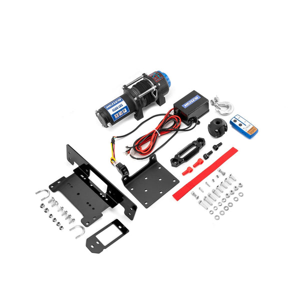 2017 - 2024 Kawasaki Mule SX UTV ATV Remote Control 4500lb 12V Electric Winch Kit - WeiSen - 80310043