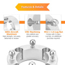 2017 - 2025 Can - Am Maverick X3/Max 2pcs Aluminum 2" Wheel Spacer Adapter - WeiSen - 80403027