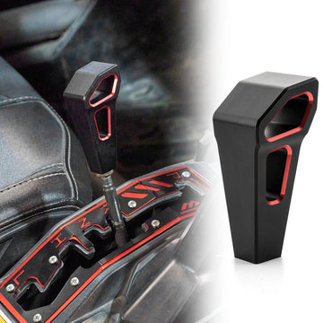 2017 - 2025 Can - Am Maverick X3/X3 Max Red Black Dual - Tone Aluminum UTV Shift Knob - WeiSen - 80312004