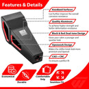 2017 - 2025 Can - Am Maverick X3/X3 Max Red Black Dual - Tone Aluminum UTV Shift Knob - WeiSen - 80312004