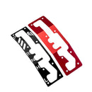 2017 - 2025 Can - Am Maverick X3/X3 Max Red Black Dual - Tone Aluminum UTV Shift Plate - WeiSen - 80312006