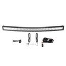 2017 - 2025 Can Am Maverick X3/X3 Max Spot Flood Amber White Strobe 42" Curved 240w LED Light Bar - WeiSen - 80101012+70202020