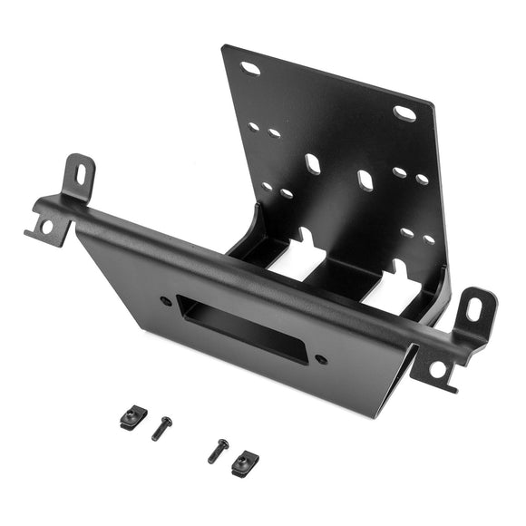 2017 - 2025 Can - Am Maverick X3/X3 Max Steel No Drill Front Winch Mounting Plate - WeiSen - 80106043