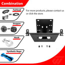 2017 - 2025 Can - Am Maverick X3/X3 Max Steel No Drill Front Winch Mounting Plate - WeiSen - 80106043