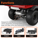 2017 - 2025 Kawasaki Mule SX UTV Rear Receiver Hitch Kit w/ 2 - Inch Trailer Hitch 3 - in - 1 Ball Mount 5/8" Lock Pin Tightener - WeiSen - 8010702601