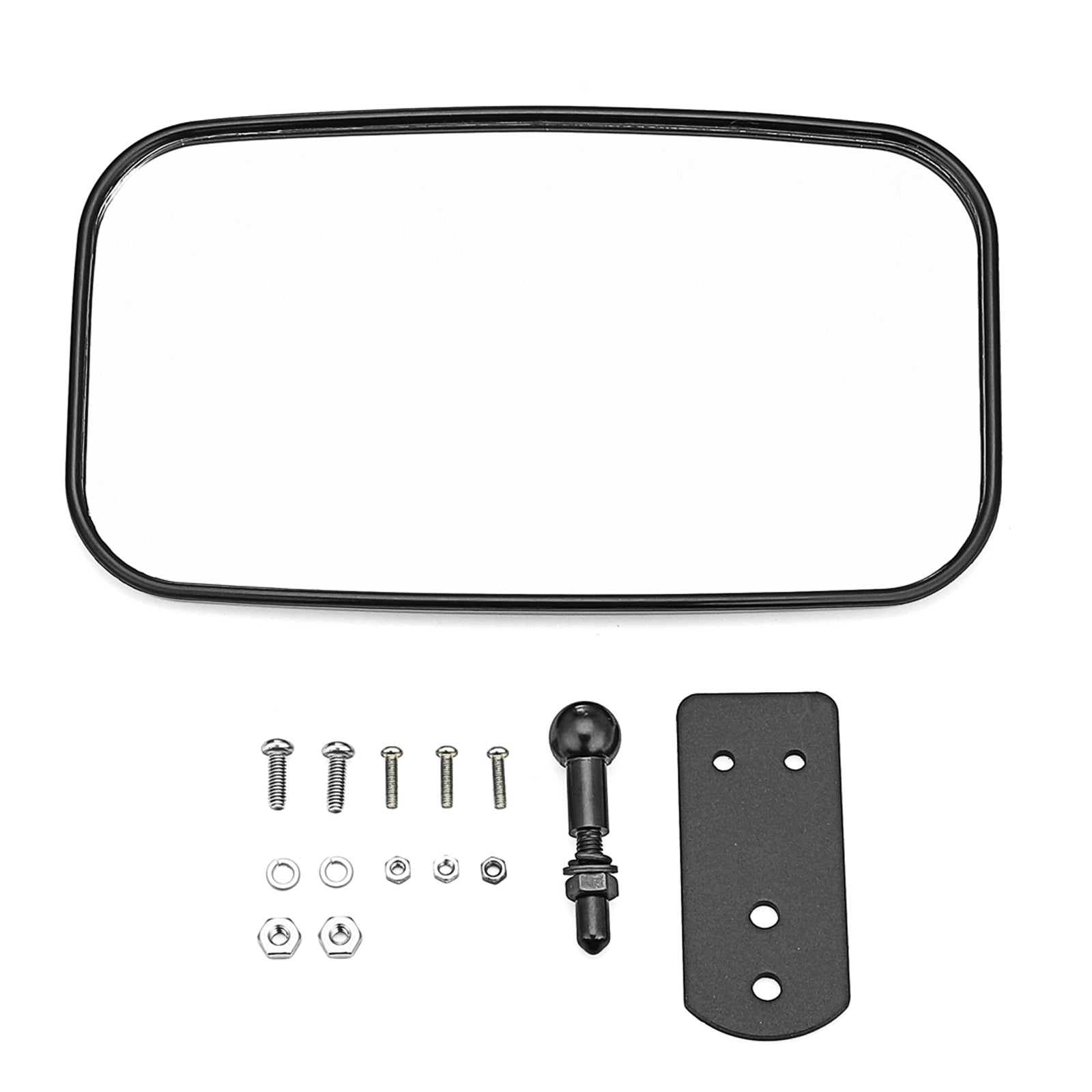 2017 - 2025 Polaris Ranger 500 XP1000 Pro - fit Cage Large Rearview Center Mirror - WeiSen - 80301016