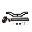 2017-2026 Can Am Maverick X3/X3 Max UTV Hood 12" Single-row Straight White Light Bar Kit - WeiSen - 8012000404