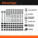 2018 - 2020 Ranger XP 1000 UTV Front & Rear A - Arm Bushing Kit Heavy Duty UHMW Bushings - WeiSen - 80405011