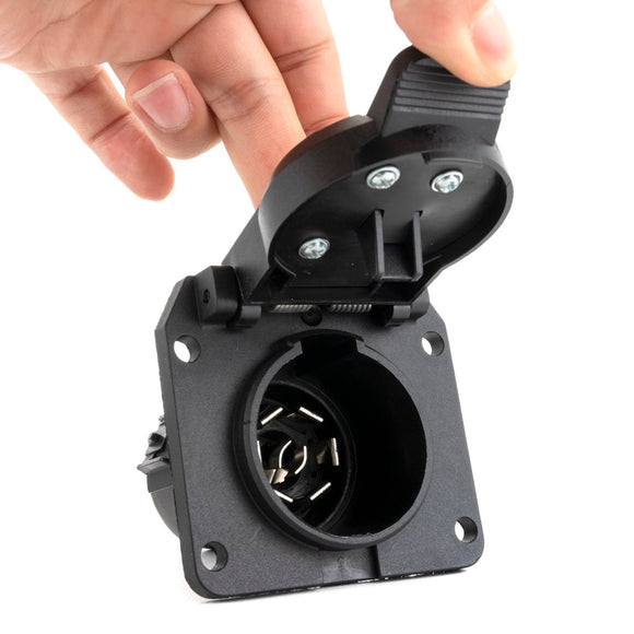 2018 - 2023 Chevrolet Traverse / Buick Enclave Vehicle - Side Custom RV Blade 7 - Pin Trailer Wiring Harness - WeiSen - 70206087