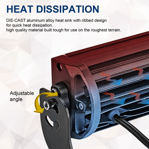 2018 - 2024 Can Am Maverick Trail Sport Upper Rooof 42" Curved Light Bar + Mount Bracket + Wiring Kit - WeiSen - ZT175+LED009+WI002