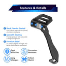 2018 - 2024 Ford Expedition Hood Hinge 3" White & Amber Strobe LED Ditch Light Pod Kit - WeiSen - 70104054+70201007