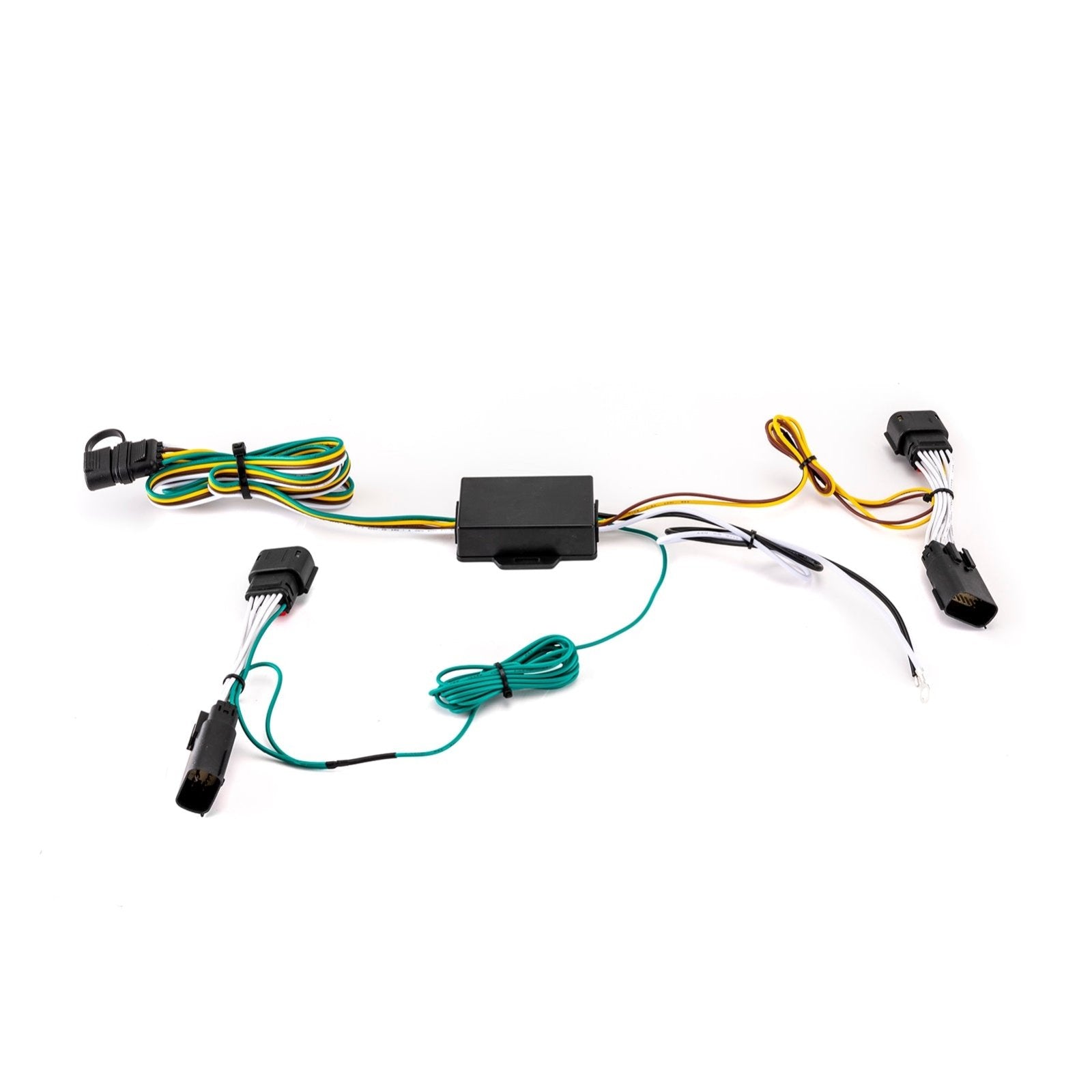 2018-2024 Jeep Wrangler JL/JLU Vehicle-Side 4-Pin Trailer Wiring Harness w/ Plug & Play Connector - Weisen