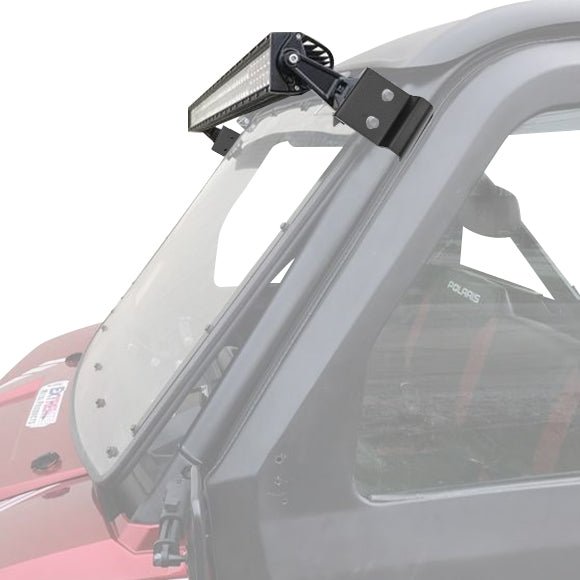 2018 - 2024 Polaris Ranger XP 1000 Bolt - On Plug&Play Roof 50" Curved LED Light Bar Kit - Weisen