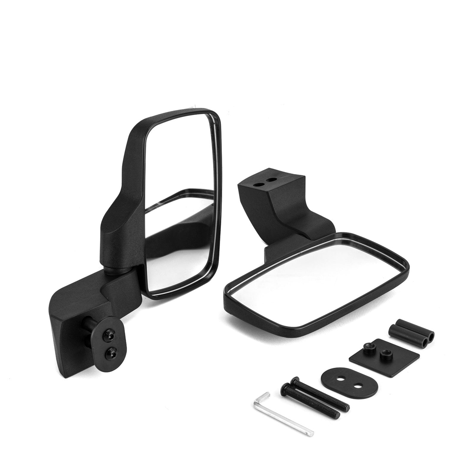 2018 - 2025 Polaris Ranger XP 1000 / Ranger Crew XP 1000 UTV Door Mounted Side View Mirrors - Weisen