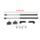 2018+ Jeep Wrangler JL & 2020+ Jeep Gladiator Heavy - Duty steel Front Hood Shocks Lift Support - WeiSen - 70303026