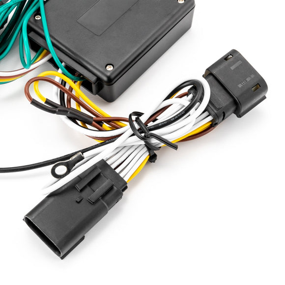 2018 - 2025 Jeep Wrangler JL/JLU & 2020 - 2025 Jeep Gladiator 4 - Pin Trailer Hitch Wiring Harness Plug & Play - WeiSen - 70206001