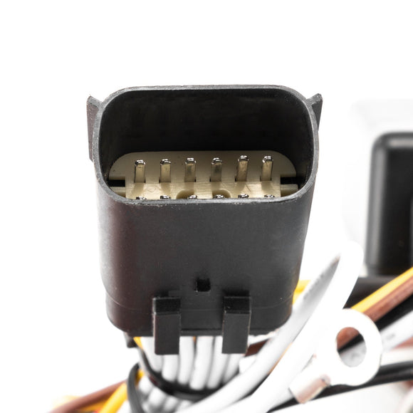 2018 - 2025 Jeep Wrangler JL/JLU & 2020 - 2025 Jeep Gladiator 4 - Pin Trailer Hitch Wiring Harness Plug & Play - WeiSen - 70206001