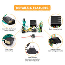 2018 - 2025 Jeep Wrangler JL/JLU & 2020 - 2025 Jeep Gladiator 4 - Pin Trailer Hitch Wiring Harness Plug & Play - WeiSen - 70206001