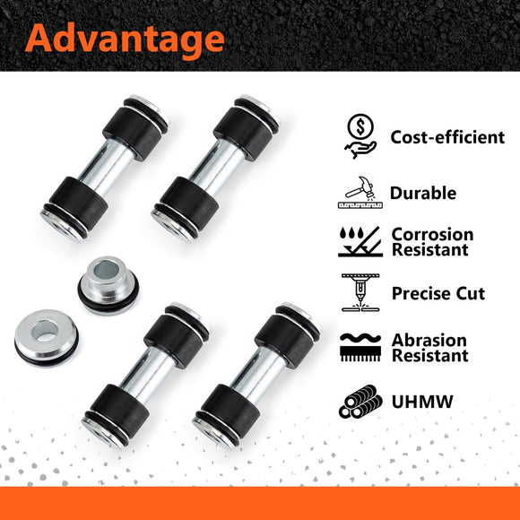 2019 - 2021 Polaris RZR XP Turbo S & 2020 - 2026 Polaris RZR PRO XP UTV A - Arm Bushing Kit - WeiSen - 80405010