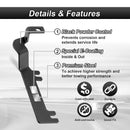 2019 - 2022 Chevrolet Silverado 1500 White&Amber Strobe 3.5 Inch LED Hood Hinge Ditch Light Pods w/ Wiring Harness Kit - WeiSen - 70104031+70201013