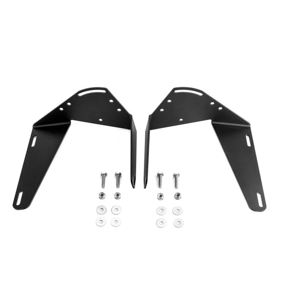 2019 - 2024 5th Gen Dodge Ram 2500/3500 Hidden Front Bumper Grill 22" LED Light Bar Kit - WeiSen - 70102049+70202014+70203004