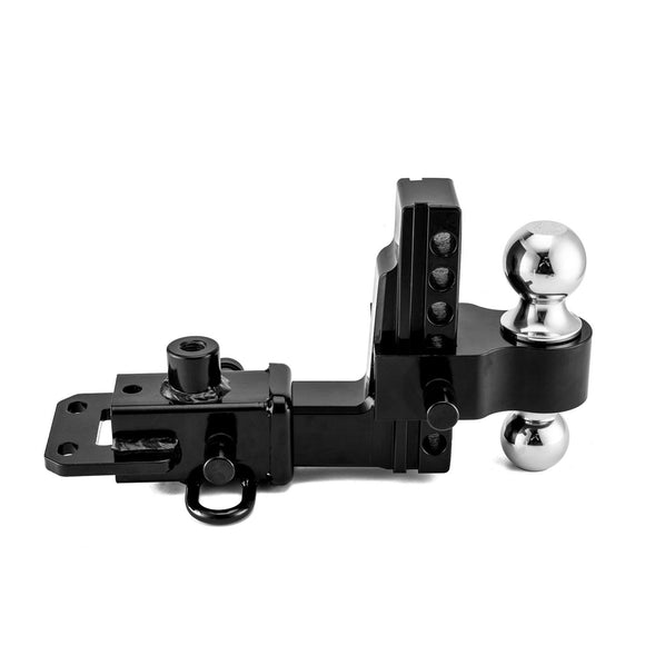 2019 - 2025 Dodge Ram 1500 Heavy - Duty Steel 2" Rear Trailer Hitch Receiver & Adjustable Trailer Hitch Ball Mount - WeiSen - 70108009+70304025
