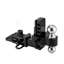 2019 - 2025 Dodge Ram 1500 Heavy - Duty Steel 2" Rear Trailer Hitch Receiver & Adjustable Trailer Hitch Ball Mount - WeiSen - 70108009+70304025