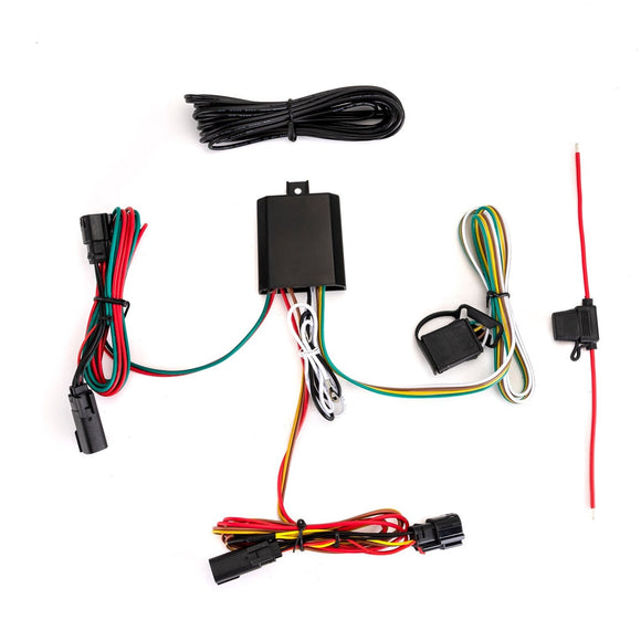 2019 - 2023 Jeep Cherokee Plug&Play 4 - Pin Trailer Wiring Harness Kit | Connect Trailer Taillight Brake Turn Signal Light - WeiSen - 70206033