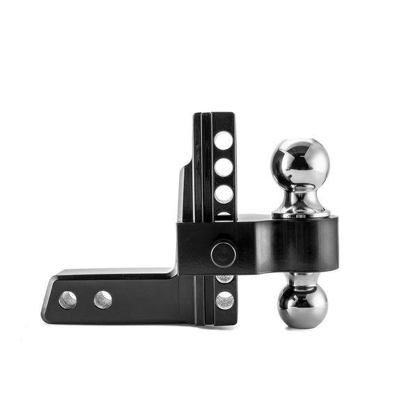 2019 - 2023 KAWASAKI MULE PRO MX Adjustable Front Trailer Hitch Ball Mount 2" Receiver Kit - WeiSen - 80107006+70304025