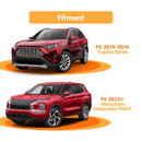 2019 - 2024 5th Gen Toyota RAV4 Plug & Play 4 - Pin Trailer Wiring Harness Kit - WeiSen - 70206026