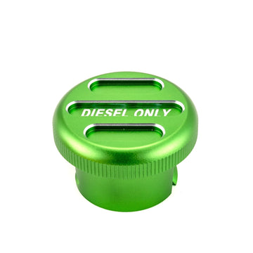 2019 - 2024 Dodge Ram 1500 2500 3500 Green 6061 Aluminum Magnetic Diesel Fuel Cap - WeiSen - 70501004