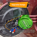 2019 - 2024 Dodge Ram 1500 2500 3500 Green 6061 Aluminum Magnetic Diesel Fuel Cap - WeiSen - 70501004