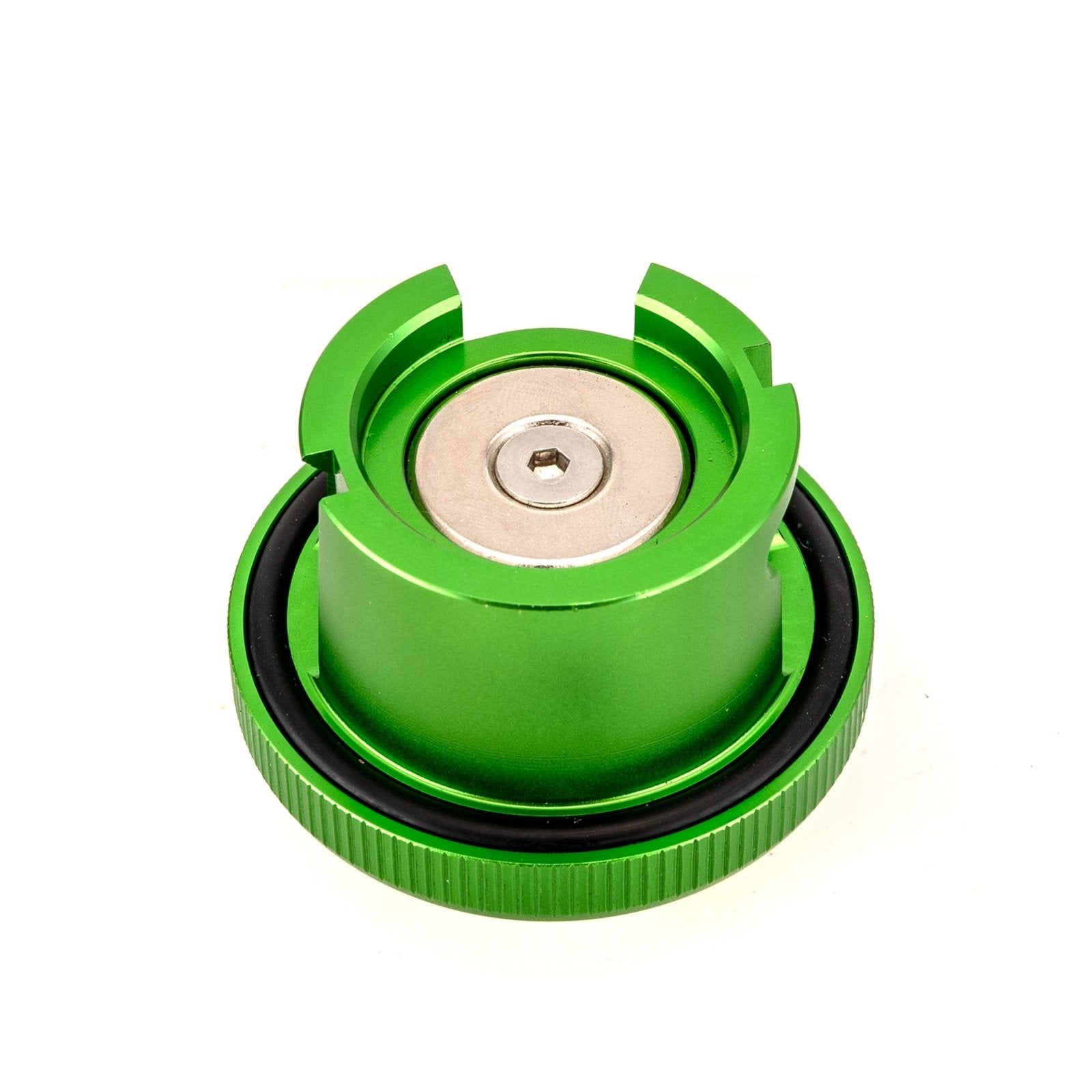 2019 - 2024 Dodge Ram 1500 2500 3500 Green 6061 Aluminum Magnetic Diesel Fuel Cap - Weisen